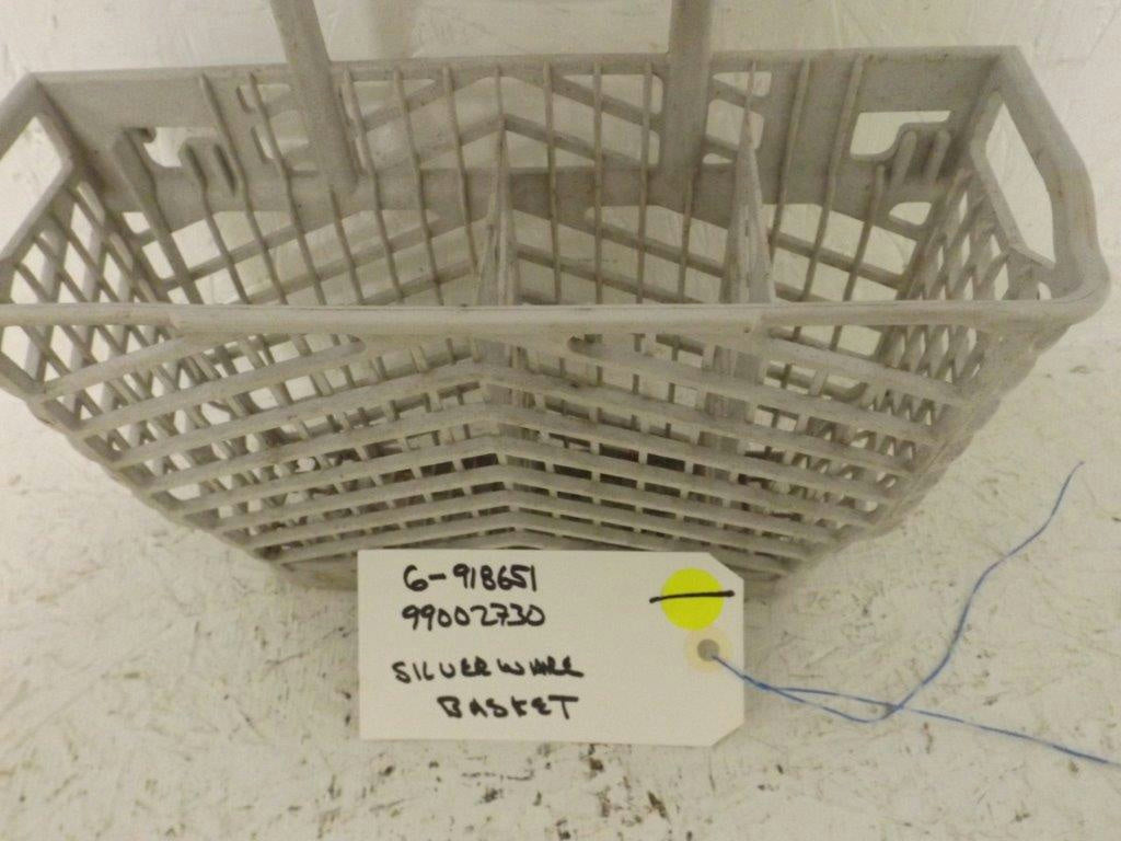 JENN AIR MAYTAG DISHWASHER 6-918651 99002730 SILVERWARE BASKET USED JENN AIR MAYTAG DISHWASHER 6-918651 99002730 SILVERWARE BASKET USED